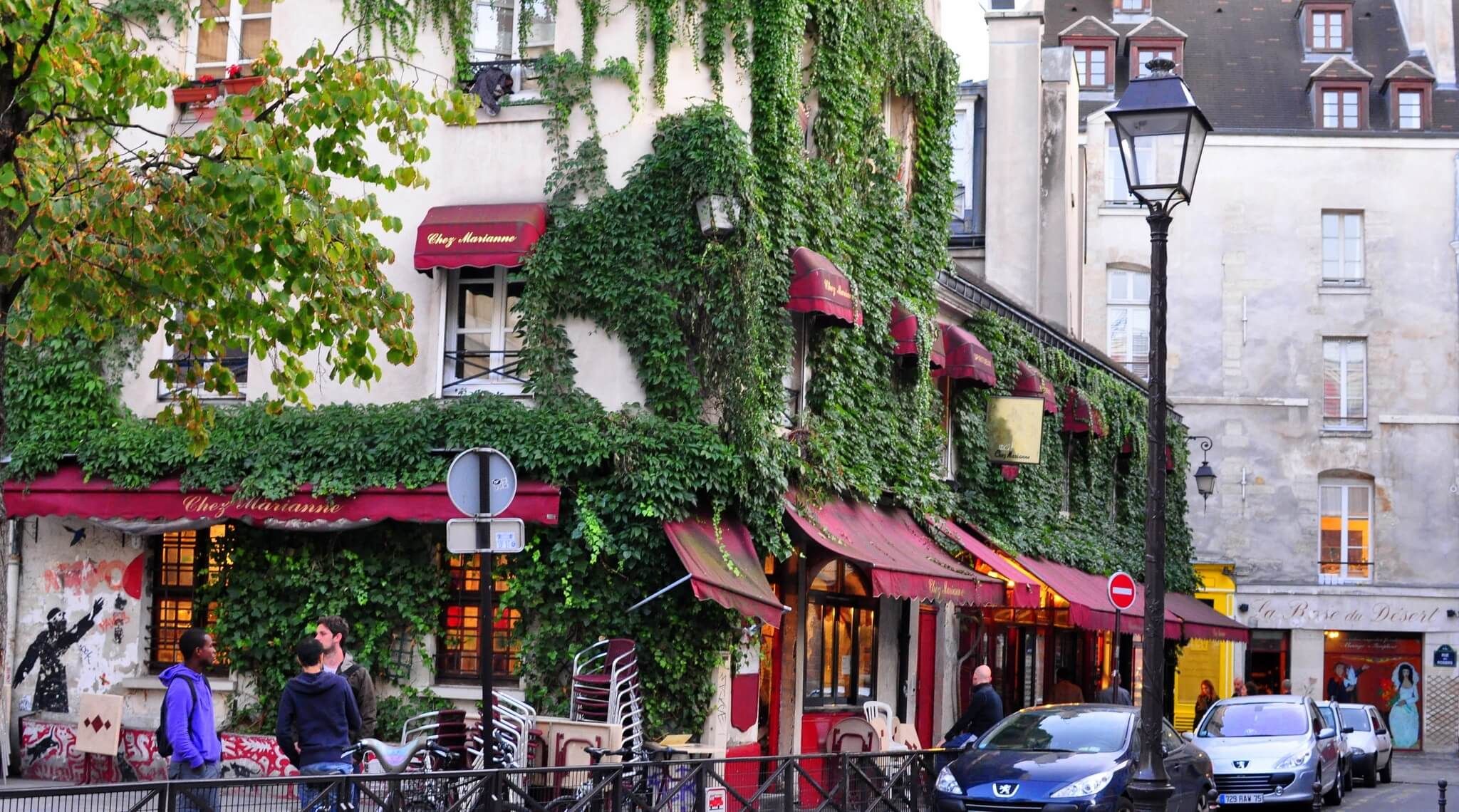 Restaurant in Paris, le marais